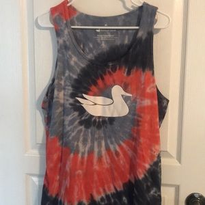 Southern Marsh tie dye tank top